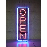 ネオンサイン 縦長オープン LL （ネオン管 看板 アメリカン雑貨 ・NEON SIGN・ネオンサイン）