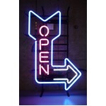 ネオンサイン Arrow OPEN アロー オープン（ネオン管 看板 アメリカン雑貨 ・NEON SIGN・ネオンサイン）