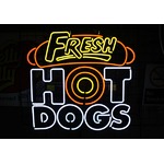 ネオンサイン HOT DOGS ホットドッグ （ネオン管 看板 アメリカン雑貨 ・NEON SIGN・ネオンサイン）