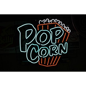 ネオンサイン USA POPCORN NEON SIGN （ネオン管 看板 アメリカン雑貨 ・NEON SIGN・ネオンサイン）