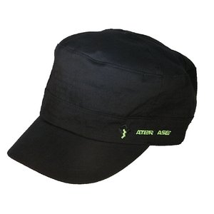 ミリタリーキャップ ブラック【スポーツ/アウトドア/釣り具/フィッシング】