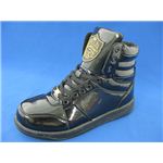 【M.L.K.UD】ダンスシューズ MCR-222UDW BLK.ENAMEL 23.0