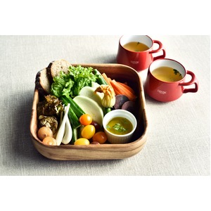 ケブンハウン　木製スクエアボウルL