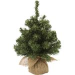 【クリスマス】45CM バーラップツリー CAB-013