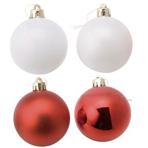 【クリスマス】60mmカラフルボールアソート20P COA-541