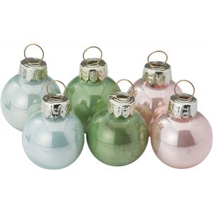 25mmグラスボールセット12P MIX