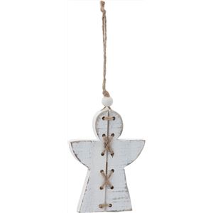 ナチュラルウッドエンジェルオーナメントW