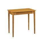曙工芸 シンプルデスク DK-9010LO デスク 無垢材 【幅80×奥50.5cm】 ライトオーク 組み立て式