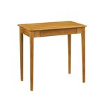 曙工芸 シンプルデスク DK-9011LO デスク 無垢材 【幅90×奥55cm】 ライトオーク 組み立て式