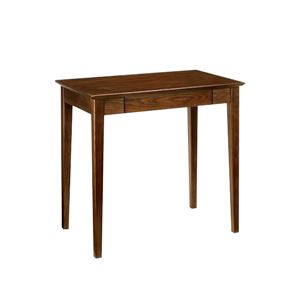 曙工芸 シンプルデスク DK-9019BR デスク 無垢材 【幅85×奥45cm】 ブラウン 組み立て式
