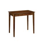 曙工芸 シンプルデスク DK-9019BR デスク 無垢材 【幅85×奥45cm】 ブラウン 組み立て式