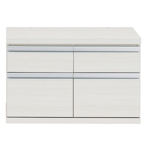 フナモコ ラチス ローチェスト 【幅75×高さ48cm】 ホワイトウッド FLS-75S 日本製