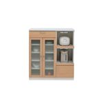 共和産業 キッシュ 100 ミドルキッチンキャビネット 【幅100×高113cm】 ナチュラル 日本製 国産