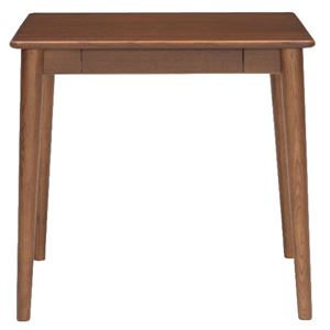 ミキモク ダイニングテーブル サライ ブラウン 75x70cm DT-70398 TBR ブラウン