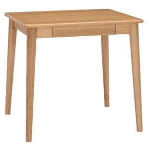 ミキモク ダイニングテーブル サライ ナチュラル 75x70cm DT-70398 TNA ナチュラル