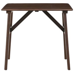 ミキモク ダイニングテーブル パフューム ウェンジ 80x75cm WT-80731 SPA ウェンジ
