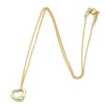 Tiffany（ティファニー） オープン ハート ペンダントミニ 16in 18YG25152328