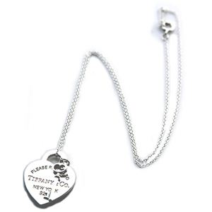 Tiffany（ティファニー） RTT ハート タグ キー ペンダント 16in 26909686