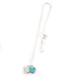 Tiffany（ティファニー） RTT ダブルハート タグ ペンダント ティファニー ブルー 16in 27125107