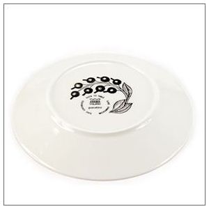ARABIAiArAj kH Black Paratiisi ubNpeBbV 16.5cm saucer \[T[ v[gM 006678-5摜R
