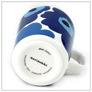 marimekkoi}bRj UNIKKO MUG EjbR }OJbv 250ml zCg~u[ 63431-017 WH^BL摜R