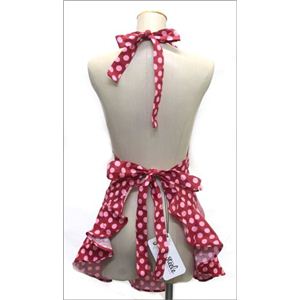 WFV[XeB[ ZupIVŃL[gȃt@bVGv Red and Pink Polka Dot hbg bh~sN 111-JS-68摜Q