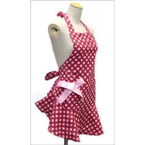 WFV[XeB[ ZupIVŃL[gȃt@bVGv Red and Pink Polka Dot hbg bh~sN 111-JS-68摜R