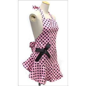 WFV[XeB[ ZupIVŃL[gȃt@bVGv Pink and Black Polka Dot hbg sN~ubN 111-JS-94D摜R