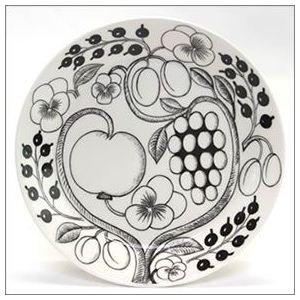 ARABIAiArAj kH Black Paratiisi ubNpeBbV PlateFlat tbgv[gM 21cm 006671-6摜Q