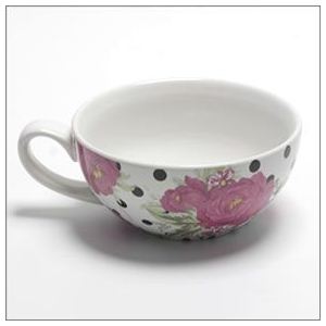 WFV[XeB[ ZupL[gȃeB[|bgJbvEZbgTea for One uGranddaughters brighten the worldv Dotted Parlor Floral ihbgEp[[Et[j 49003摜R