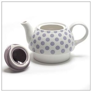 WFV[XeB[ ZupL[gȃeB[|bgJbvEZbgTea for One uAuntv Purple Botanical Floralip[vE{^jJEt[j 49006摜Q