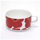 marimekkoi}bRj UNIKKO TEA CUP EjbR eB[Jbv 250ml zCg~bh 63430 1 white^red摜ŏP