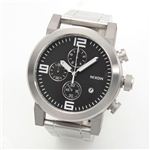 NIXON（ニクソン） THE RIDE （ライド） メンズ・デカ系・クロノグラフ・ブレスウオッチ A347-000