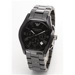 EMPORIO ARMANI（エンポリオアルマーニ） メンズ 腕時計 クロノグラフ セラミックブレス AR1400