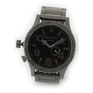 NIXON（ニクソン） THE 51-30 （フィフティーワンサーティー） メンズ ブレスウオッチ（ガンメタル） A057-680