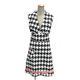 WFV[XeB[ VCZNV[ŃL[gȃhXGv Giant Houndstooth 璹iq ubN~zCg 452-JS-216摜ŏP
