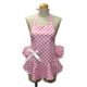 Jessie Steele(ジェシースティール) ファッションエプロン・キッズ用 Geranium Pink&White Polka Dot ドット柄 ゼラニウムピンク×ホワイト 211-JS-94B画像最小1