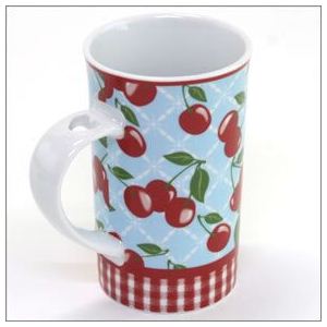 Jessie SteeleiWFV[XeB[j L[gȃ}OJbv 360ml uMotherv Kitchen Cherry 49026摜R