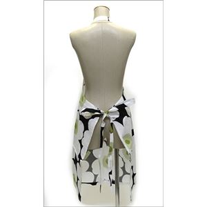 marimekkoi}bRj PIENI UNIKKO APRON EjbR Gv ubN~zCg 64161 910 Black^White摜R