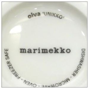 marimekkoi}bRj UNIKKO BOWL EjbR {E 250ml fU[gT_Ȃǂ̂ɕ֗ zCg~bh 63432 1 White^Red摜R