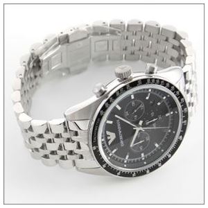 Emporio ArmaniiG|IEA}[jj x[VbNX^CbVBjAQAenNmOtEIb` AR5988摜Q
