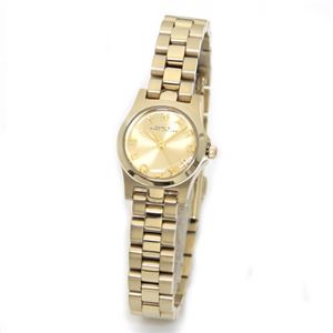 MARC BY MARC JACOBS（マークバイマークジェイコブス） キュートなミニサイズ オールゴールドカラーのレディス・ブレスウオッチ MBM3199