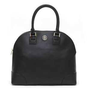 TORY BURCH（トリーバーチ） ROBINSON DOME SATCHEL ロビンソン ドーム型 ハンドバッグ ブラック ≪2013AW≫ 31139637 1 BLACK