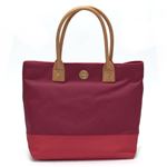 TORY BURCH（トリーバーチ） JADEN TOTE バイカラー トートバッグ オウバーン／カーマイン ≪2013AW≫ 31139754 614 AUBURN／CARMINE