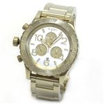 NIXON（ニクソン） THE 42-20 CHRONO（フォーティーツートゥエンティー・クロノ） シャンパンゴールド・カラーのモテ系クロノグラフウオッチ A037-1219