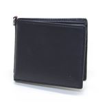 Gucci（グッチ） カーフ×ウェブディティール 二つ折り財布 小銭入れ無し ブルー 337086 AP04N 8497