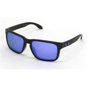OAKLEY（オークリー） サングラス OO9102-26 HOLBROOK JULIAN WILSON マッドブラック Violet Iridium