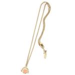 Chloe（クロエ） アクセサリー ネックレス PEACH PINK 2O0646 AZ2／31E