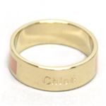 Chloe（クロエ） アクセサリー ロゴ リング PEACH PINK （実寸約11号） 2R0442AY4／31E #52