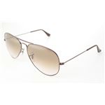 RayBan（レイバン） サングラス アビエーター ガンメタル／ブラウングラデーション RB3025 014／51 （並行輸入品）クラシックメタル ティアドロップ